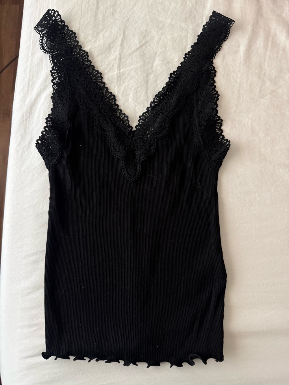 Madewell lace tank top NWT